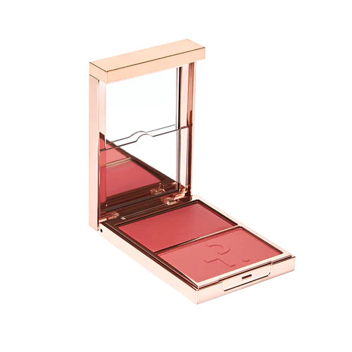 PATRICK TA MAJOR DOUBLE-TAKE CRÈME & POWDER BLUSH DUO She's Blushing