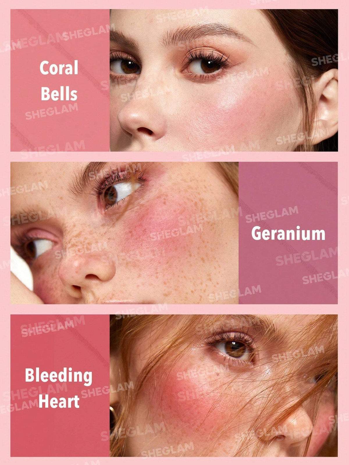 SheGlam - Floral Flush Blush Palette-Blushing Bouquet