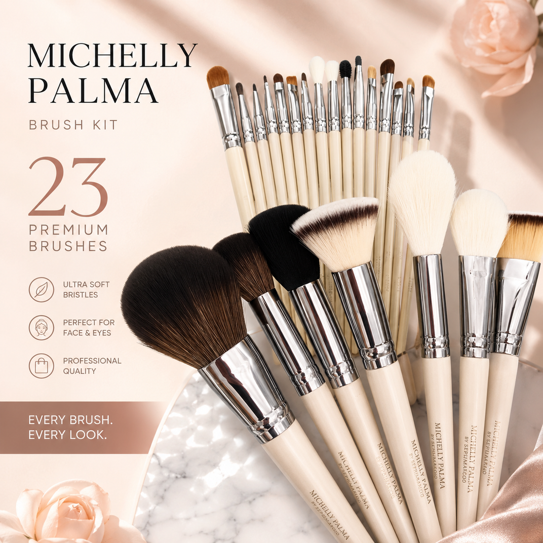 Michelly Palma Brush Kit 23 Brushes