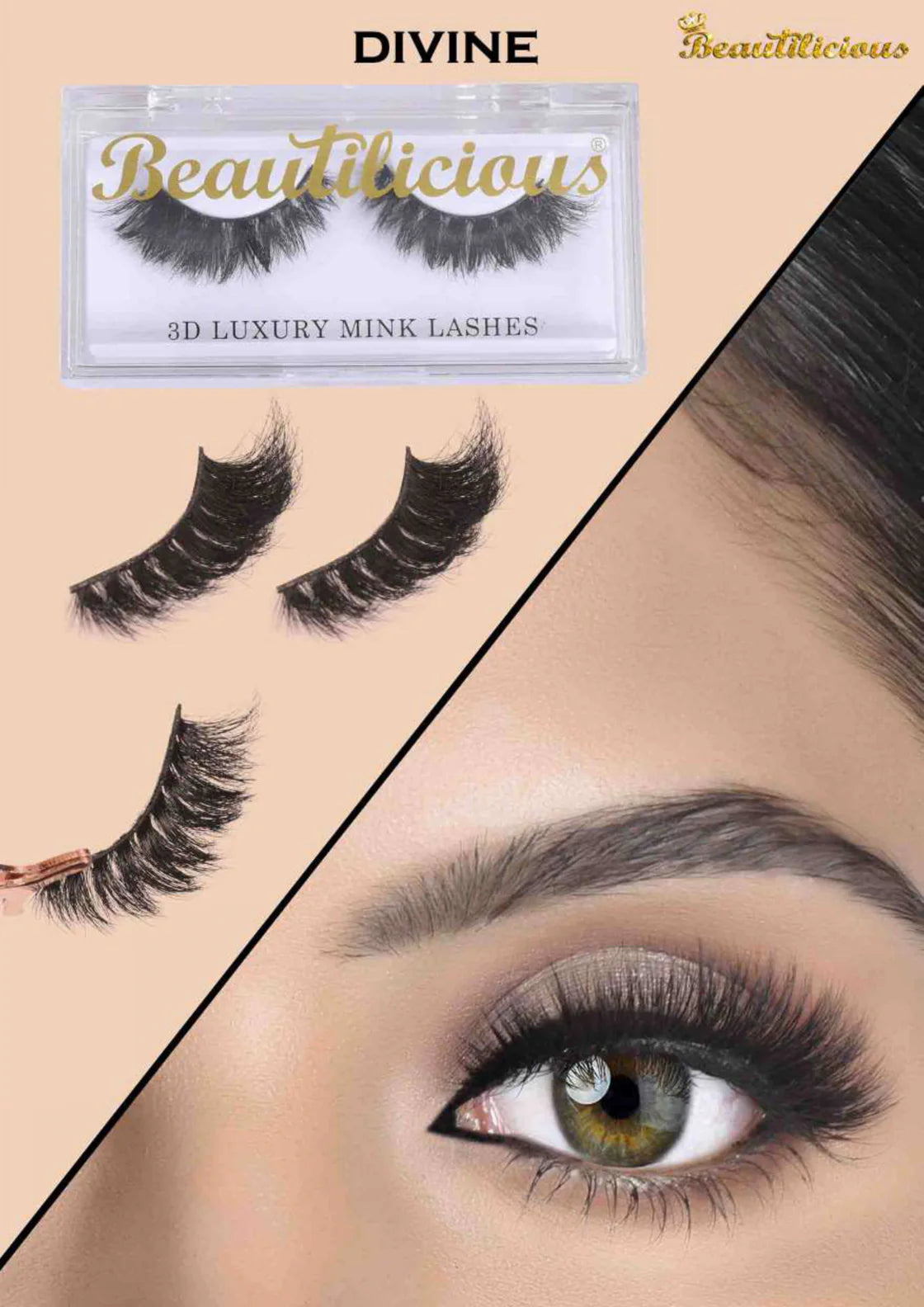 Beautilicious - Mink Eyelash - Divine