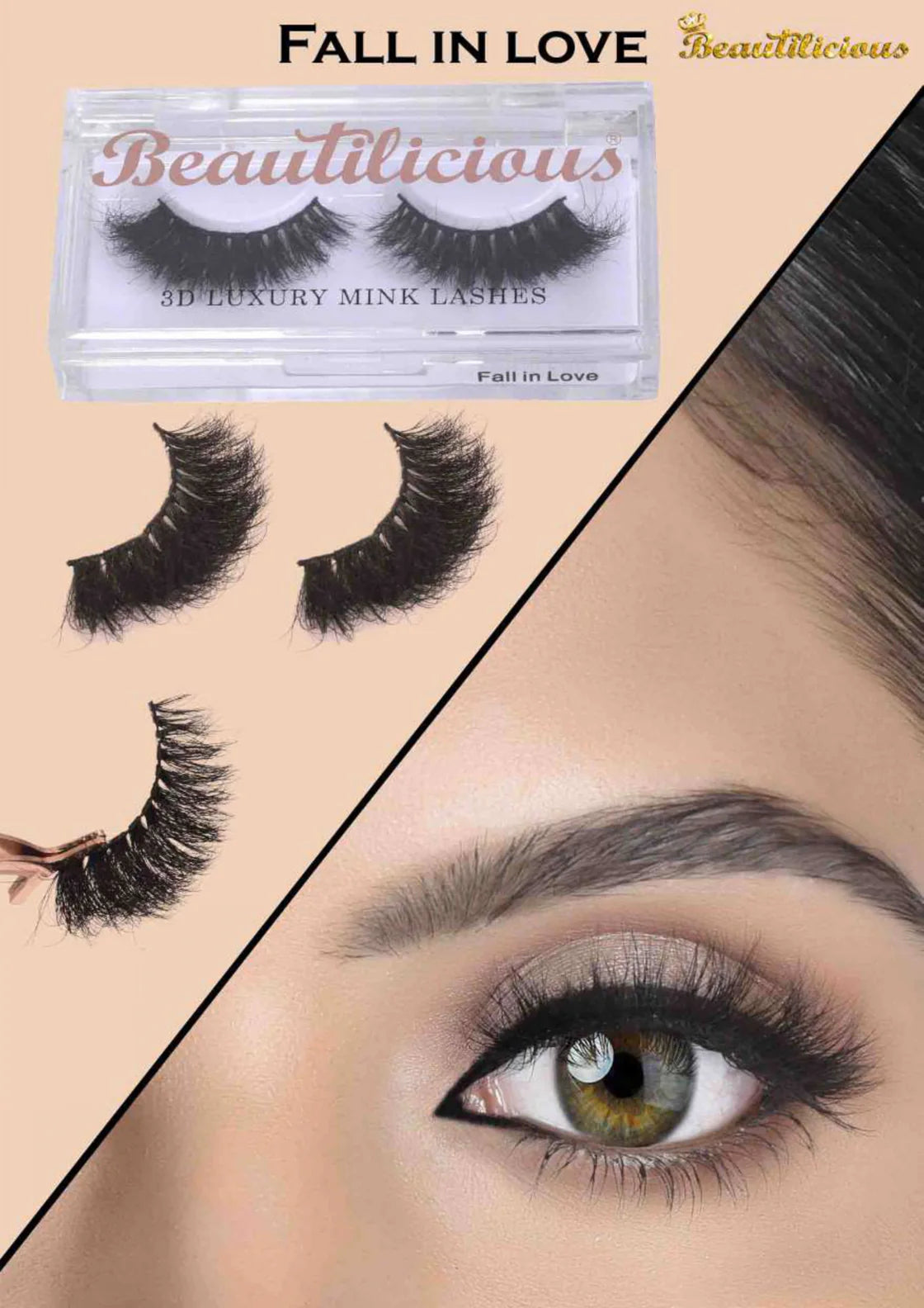 Beautilicious - Mink Eyelash - Fall In Love
