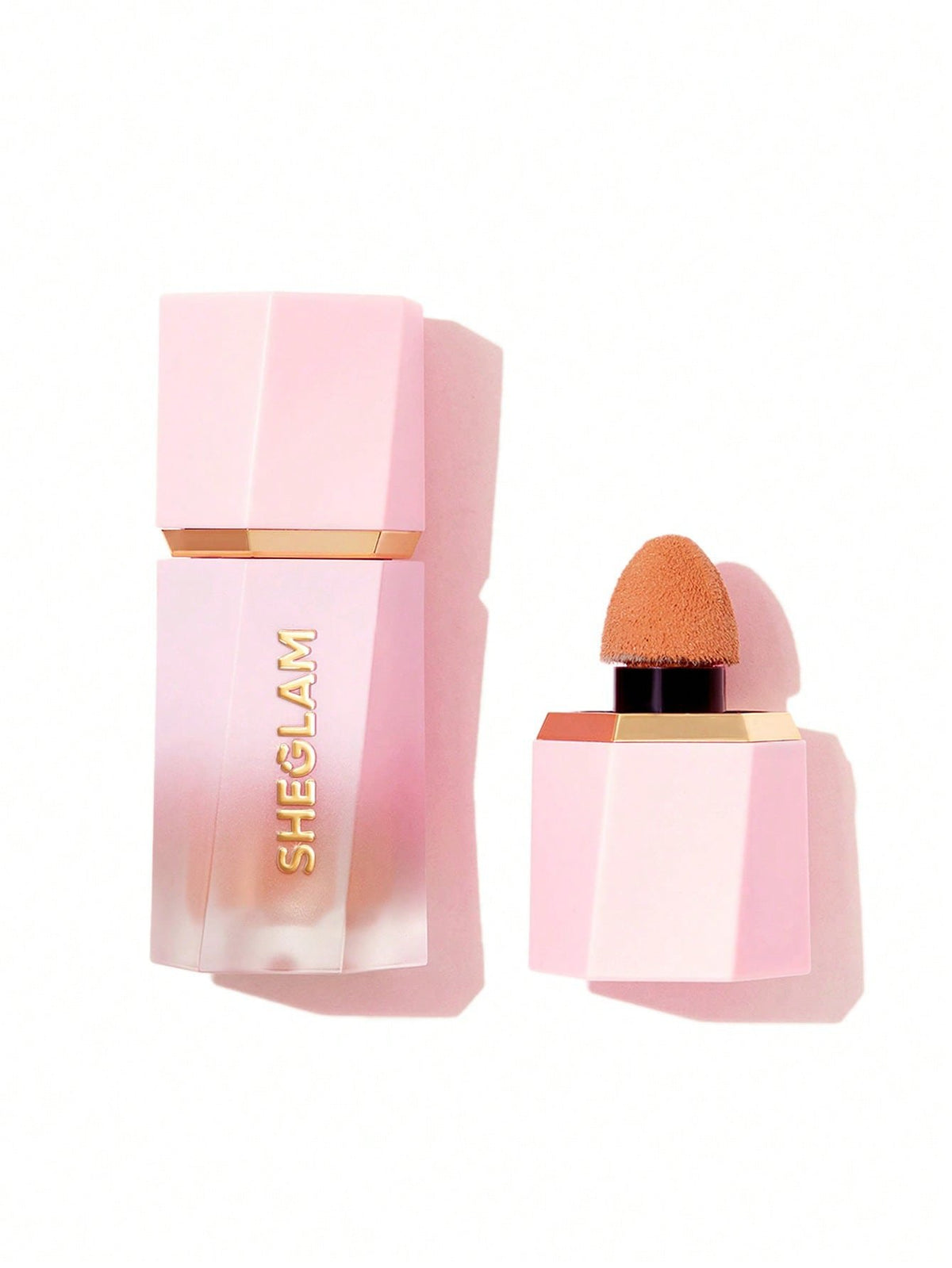 Variant: Float On | SheGlam - Color Bloom Liquid Blush Matte Finish