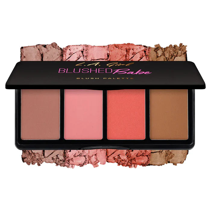 L.A Girl- Fanatic Blush Palette - Blushed Babe
