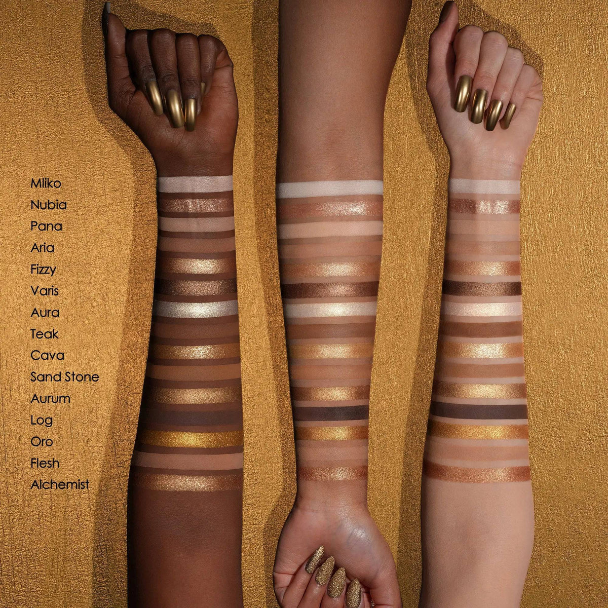 Natasha Denona - GOLDEN EYESHADOW PALETTE