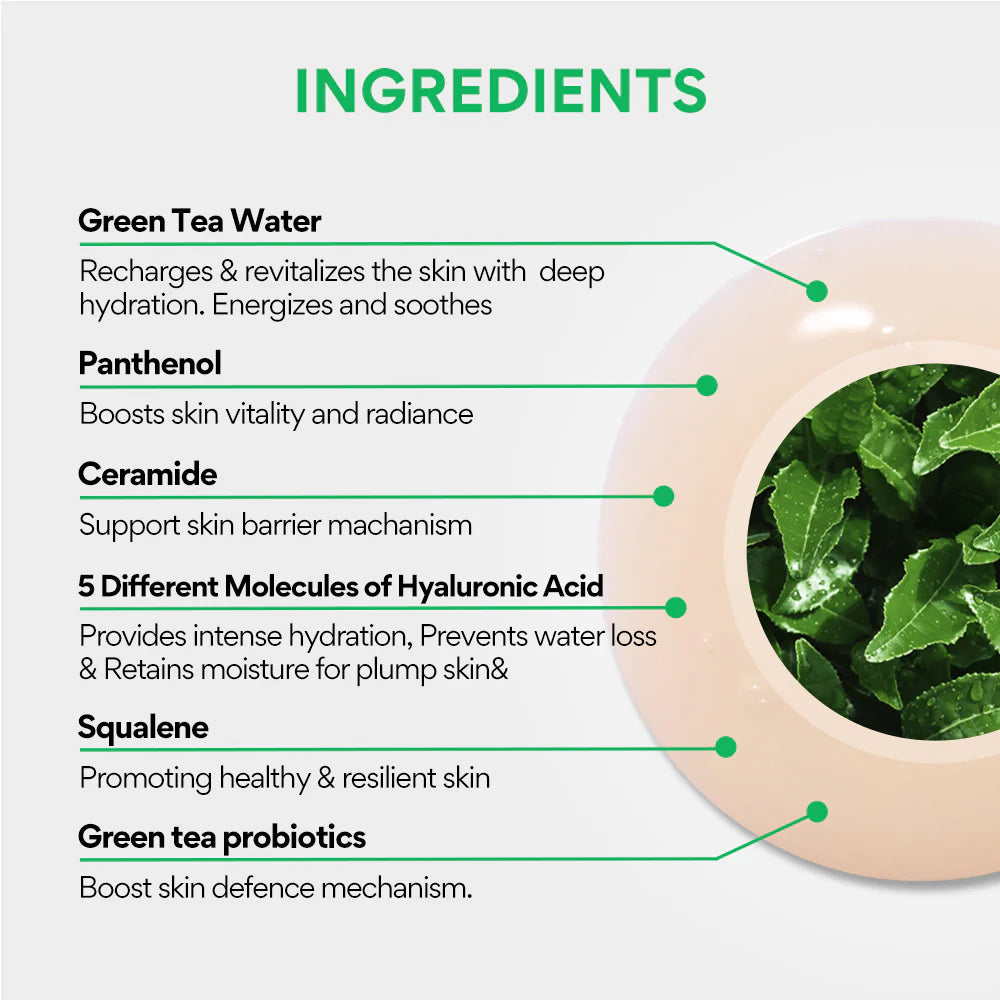 Innisfree Green Tea Seed Hyaluronic Cream For Soothing Skin 50ml