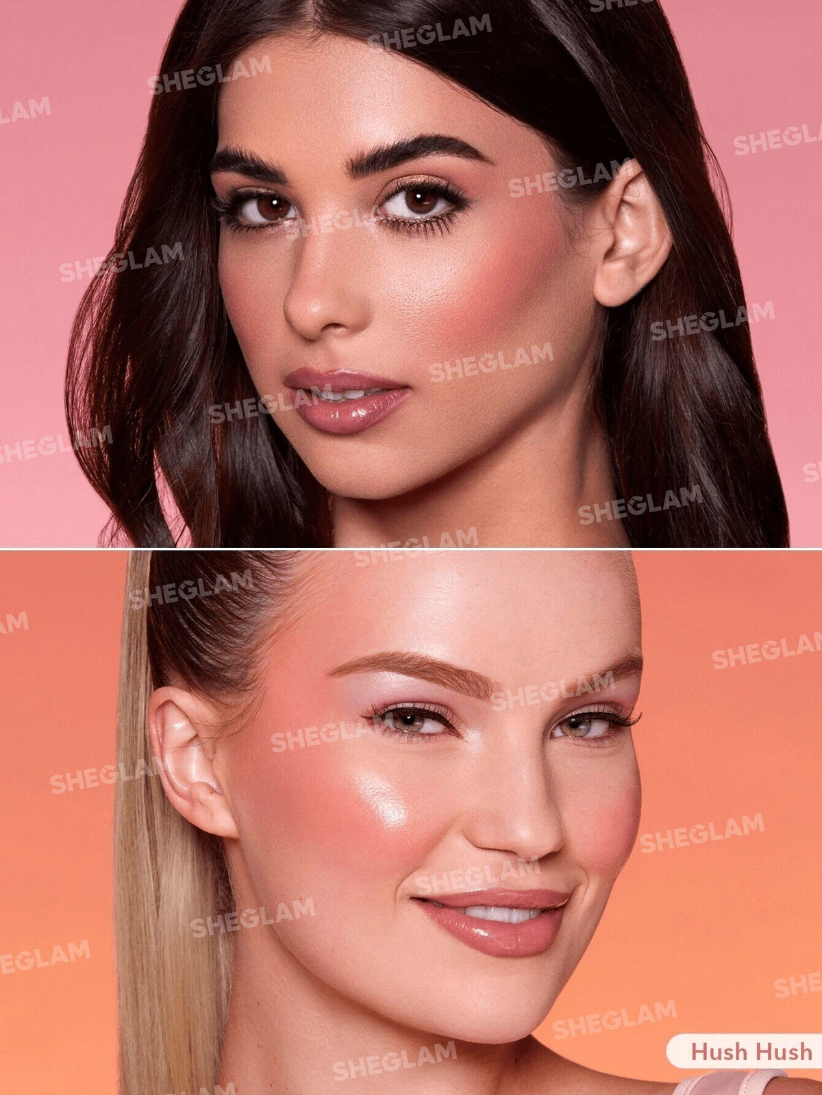Variant: Hush Hush | SheGlam - Color Bloom Liquid Blush Matte Finish