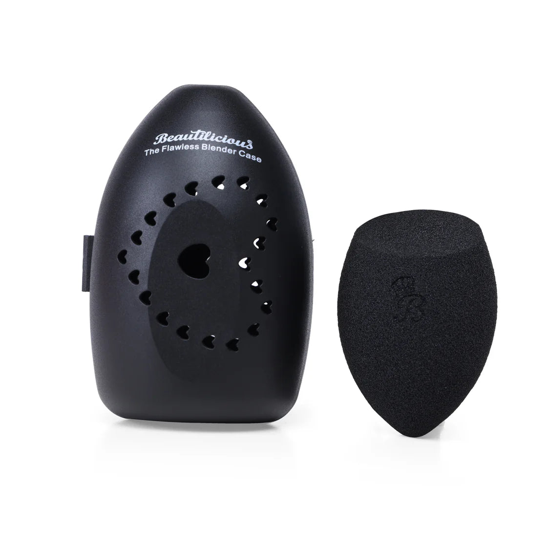Beautilicious - Bake Cut Black Blender With Travel Case - Flawless Blender