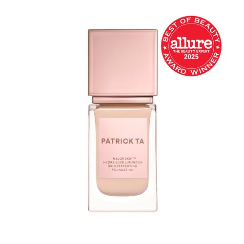 Variant: 5 Golden Neutral | PATRICK TA MAJOR SKIN HYDRA-LUIXE LUMINOUS SKIN PERFECTING FOUNDATION