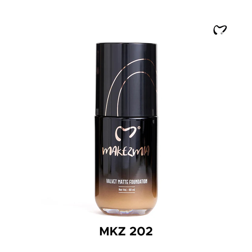 Variant: MKZ - 202 | Makezmia - Velvet Matt Foundation