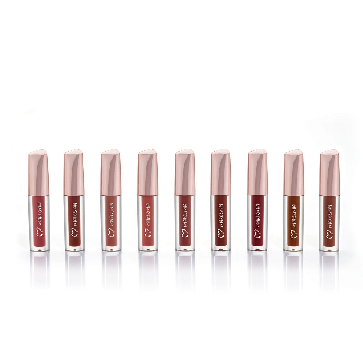 Makezmia Marshmallow Cloud-Soft Creamy Lipstick – Set of 9 Ultra-Creamy Shades