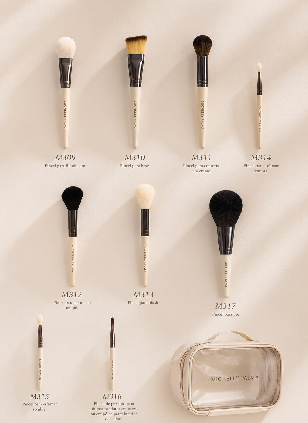 Michelly Palma Brush Kit 23 Brushes