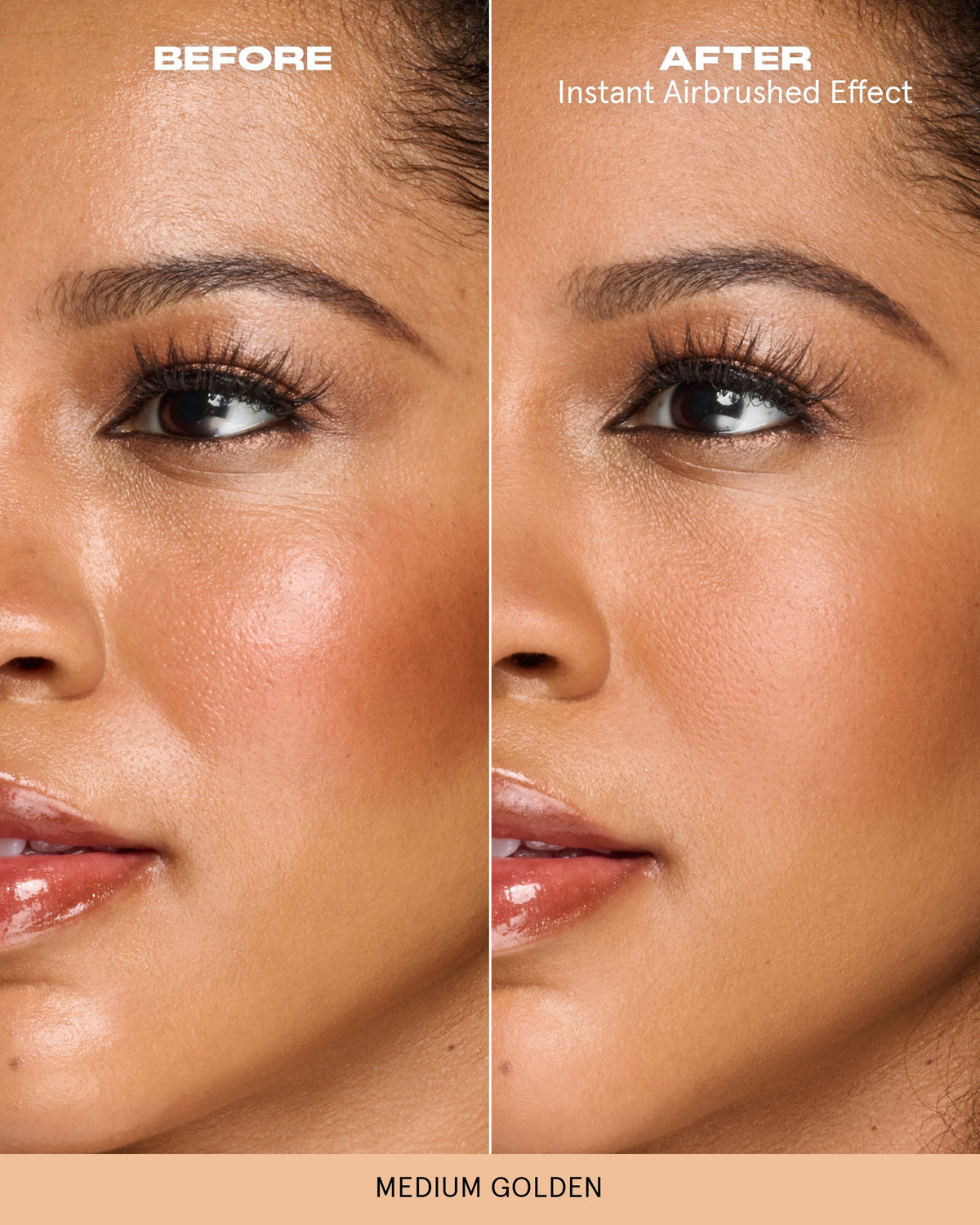 Bouclé Silk Airbrushed Powder - Medium Golden