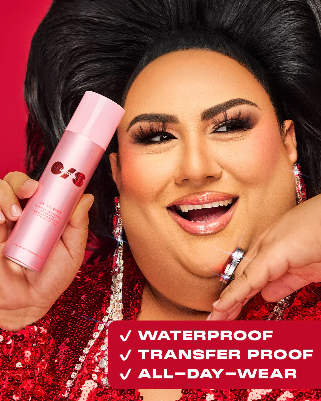 One Size - On 'Til Dawn Glitter Waterproof Setting Spray (143ML)