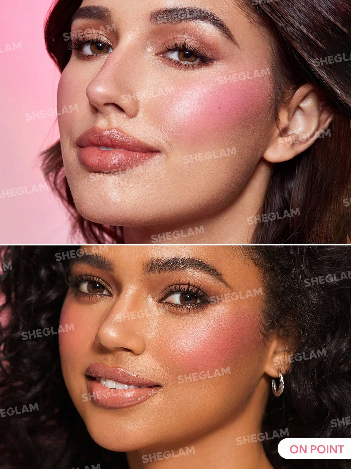 Variant: On Point | SheGlam - Color Bloom Liquid Blush Matte Finish