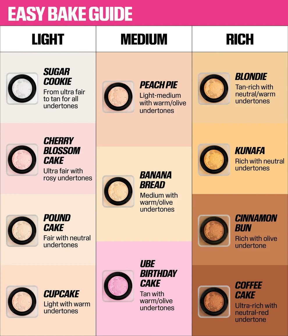 Huda Beauty - EASY BAKE LOOSE BAKING & SETTING POWDER