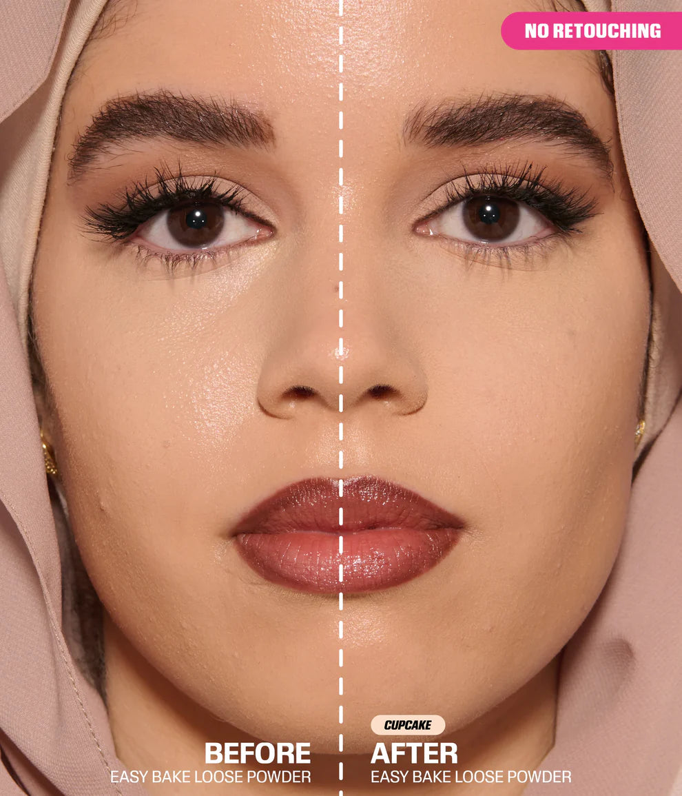 Huda Beauty - EASY BAKE LOOSE BAKING & SETTING POWDER - Cupcake