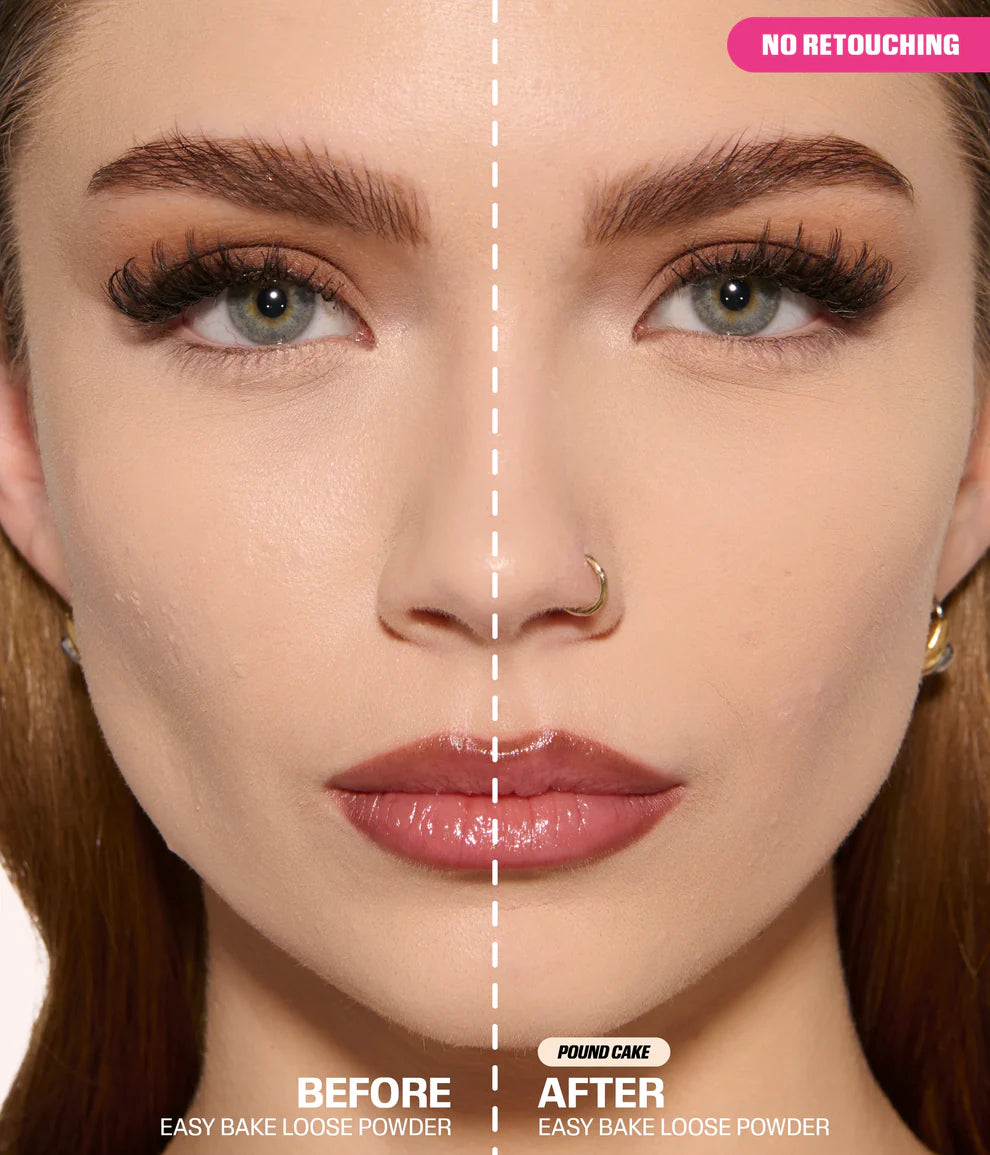 Huda Beauty - EASY BAKE LOOSE BAKING & SETTING POWDER - Pound Cake