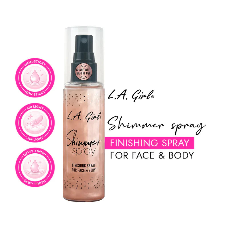 Variant: GFS919 Rose Gold | L.A. - GirlShimmer Spray