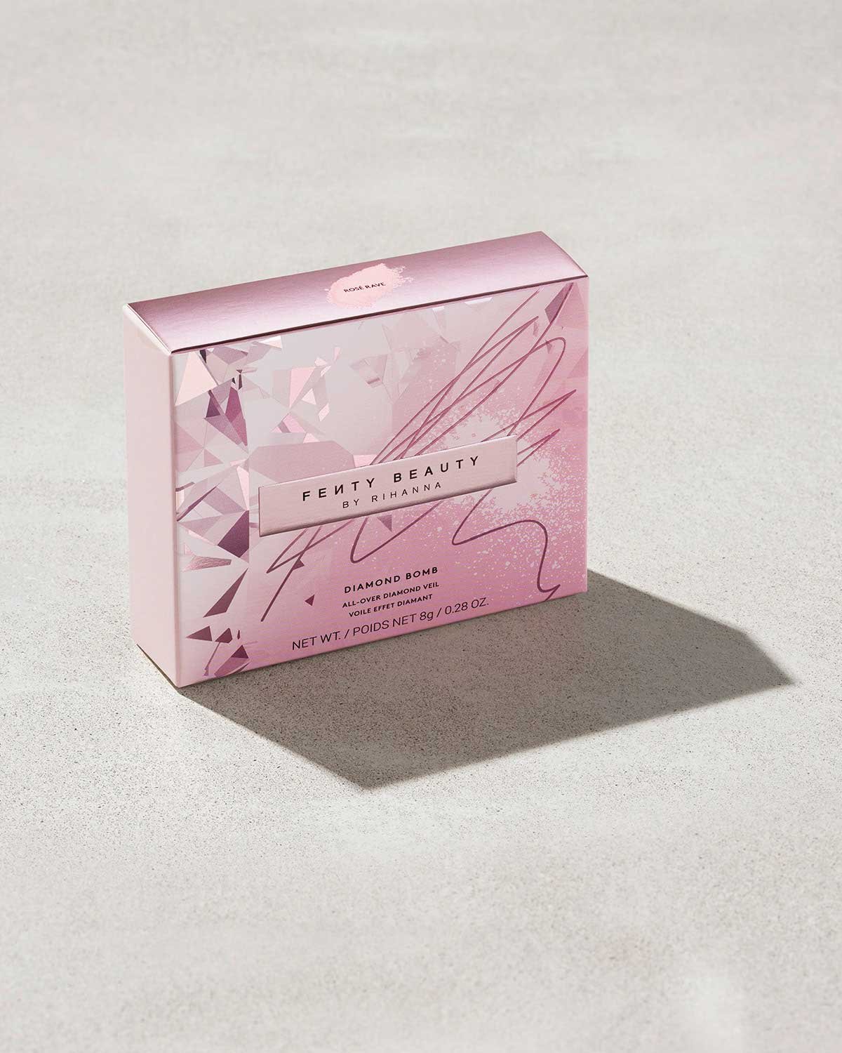 Variant: Rose Rave | Fenty Beauty - Diamond Bomb All-over Diamond Veil