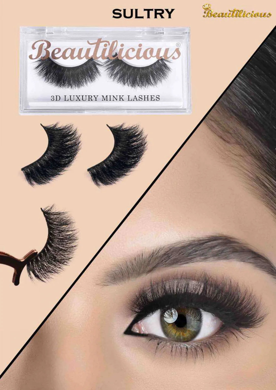 Beautilicious - Mink Eyelash - Sultry