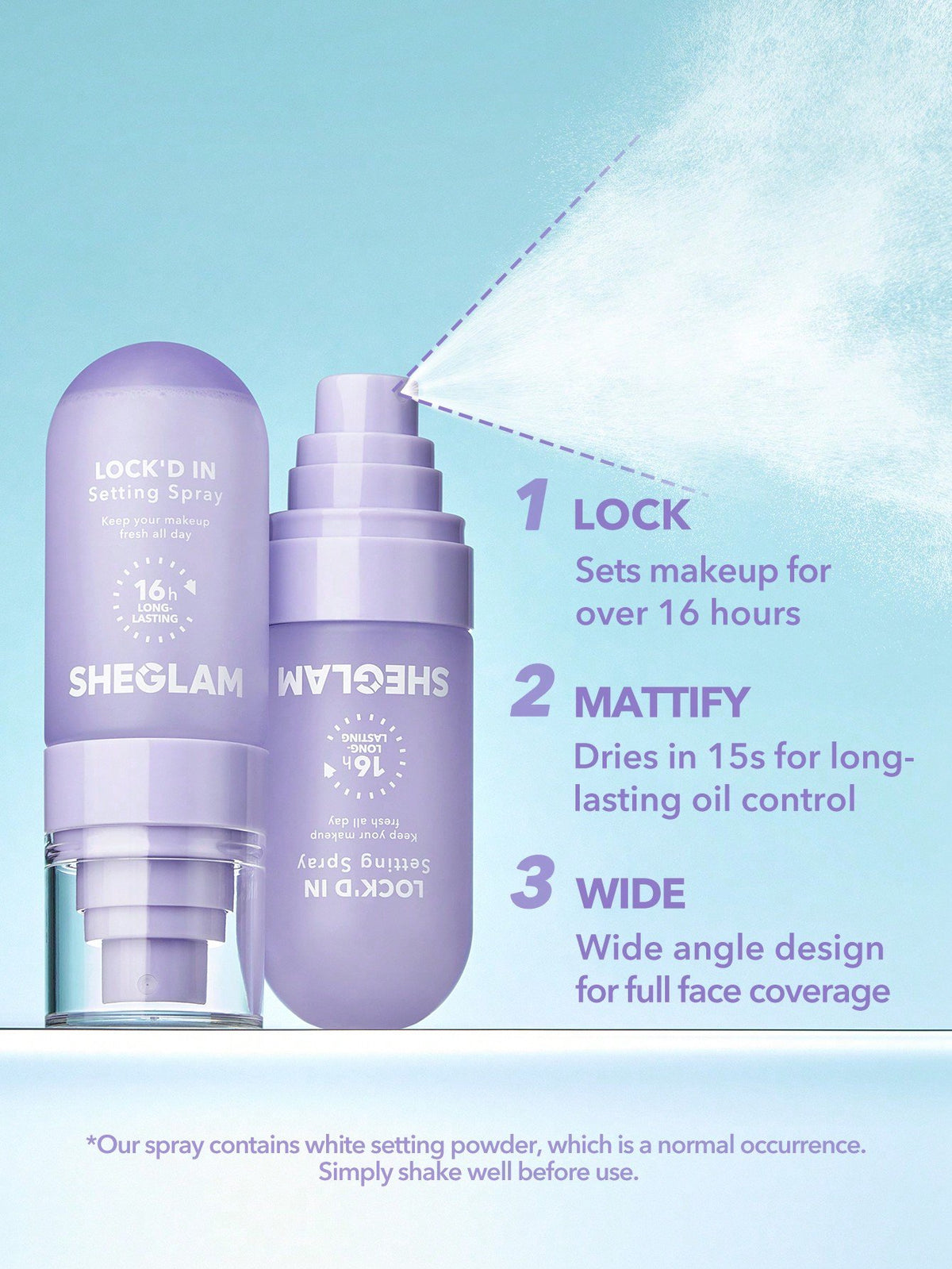 SheGlam - Lock'd In Setting Spray