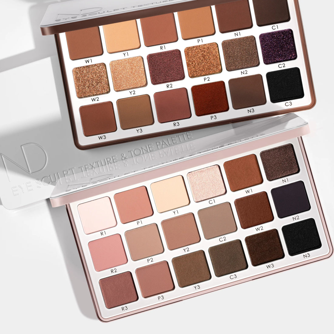 Natasha Denona - EYE SCULPT TEXTURE AND TONE EYESHADOW PALETTE - Soft