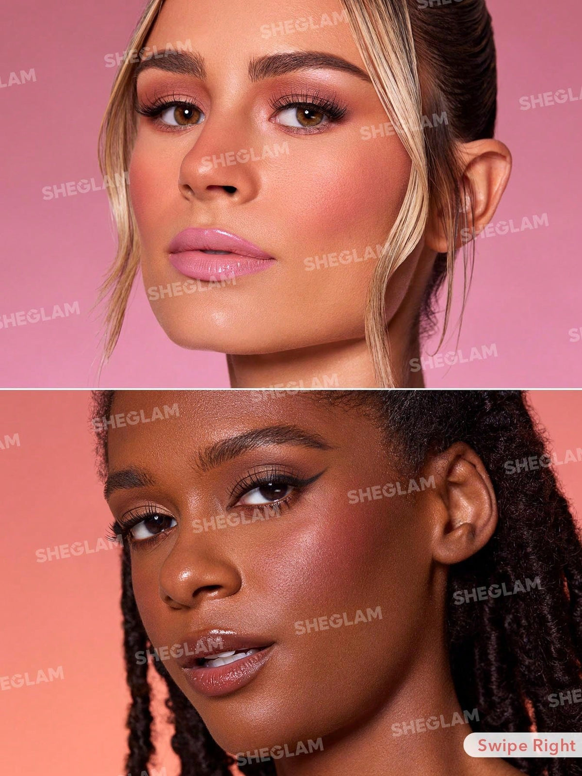 Variant: Swipe Right | SheGlam - Color Bloom Liquid Blush Matte Finish