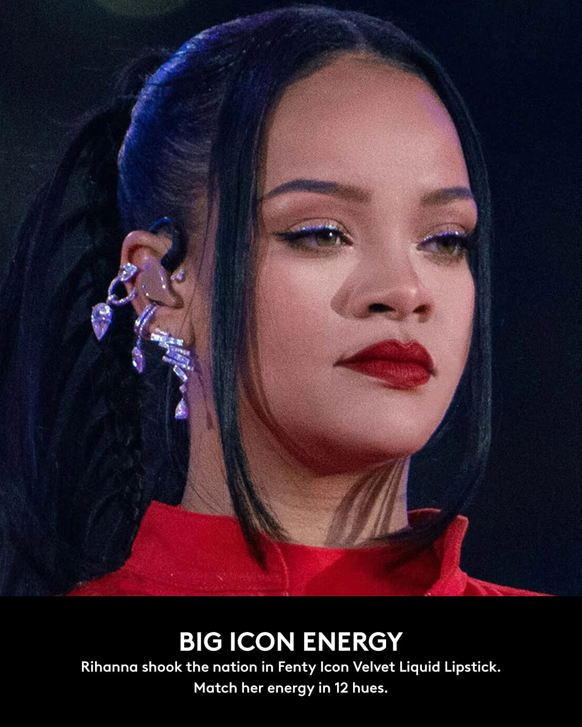 Variant: The MVP - blue red | Fenty Beauty -  Icon Velvet Liquid Lipstick