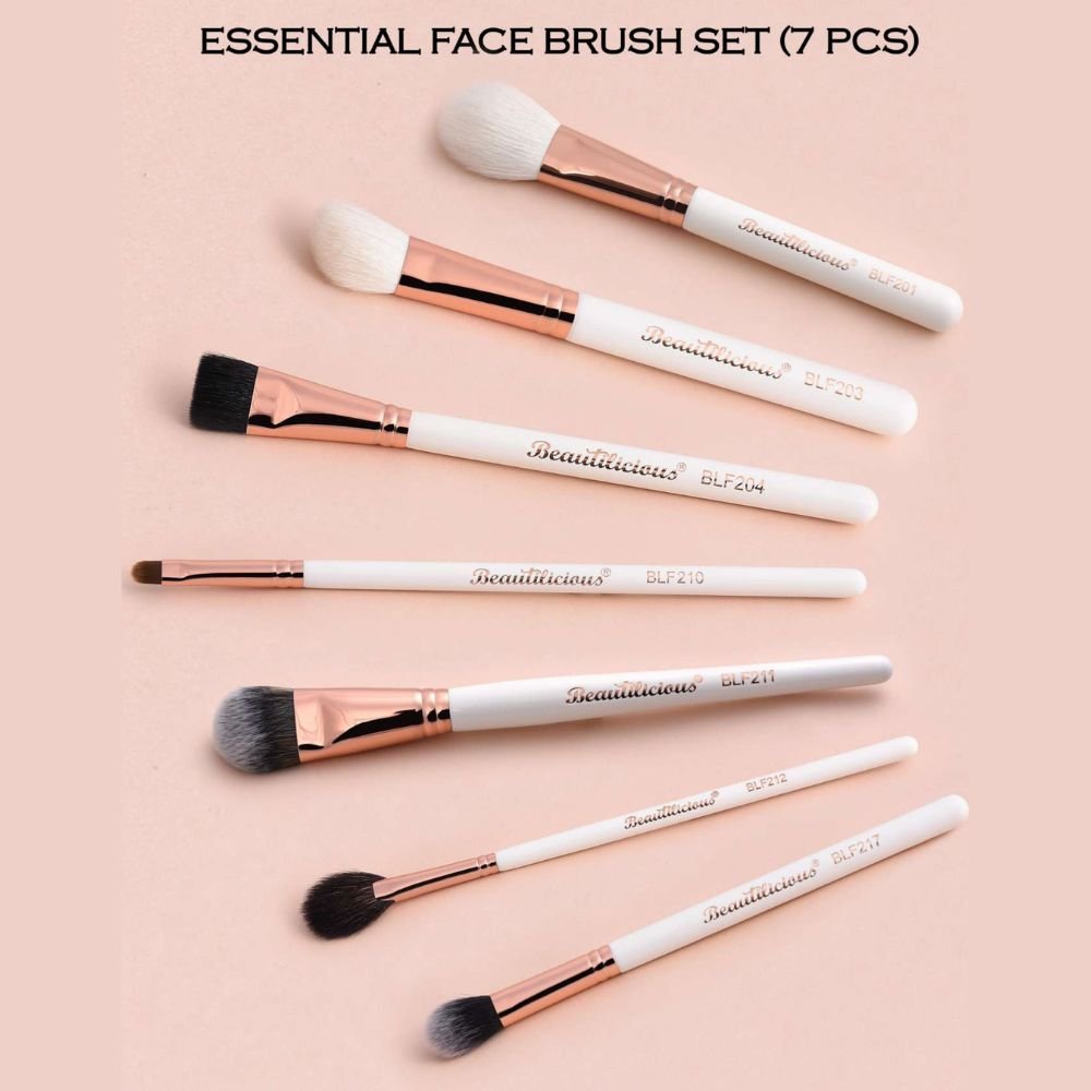 Beautilicious - Essential Face Brush (7PCs Set)