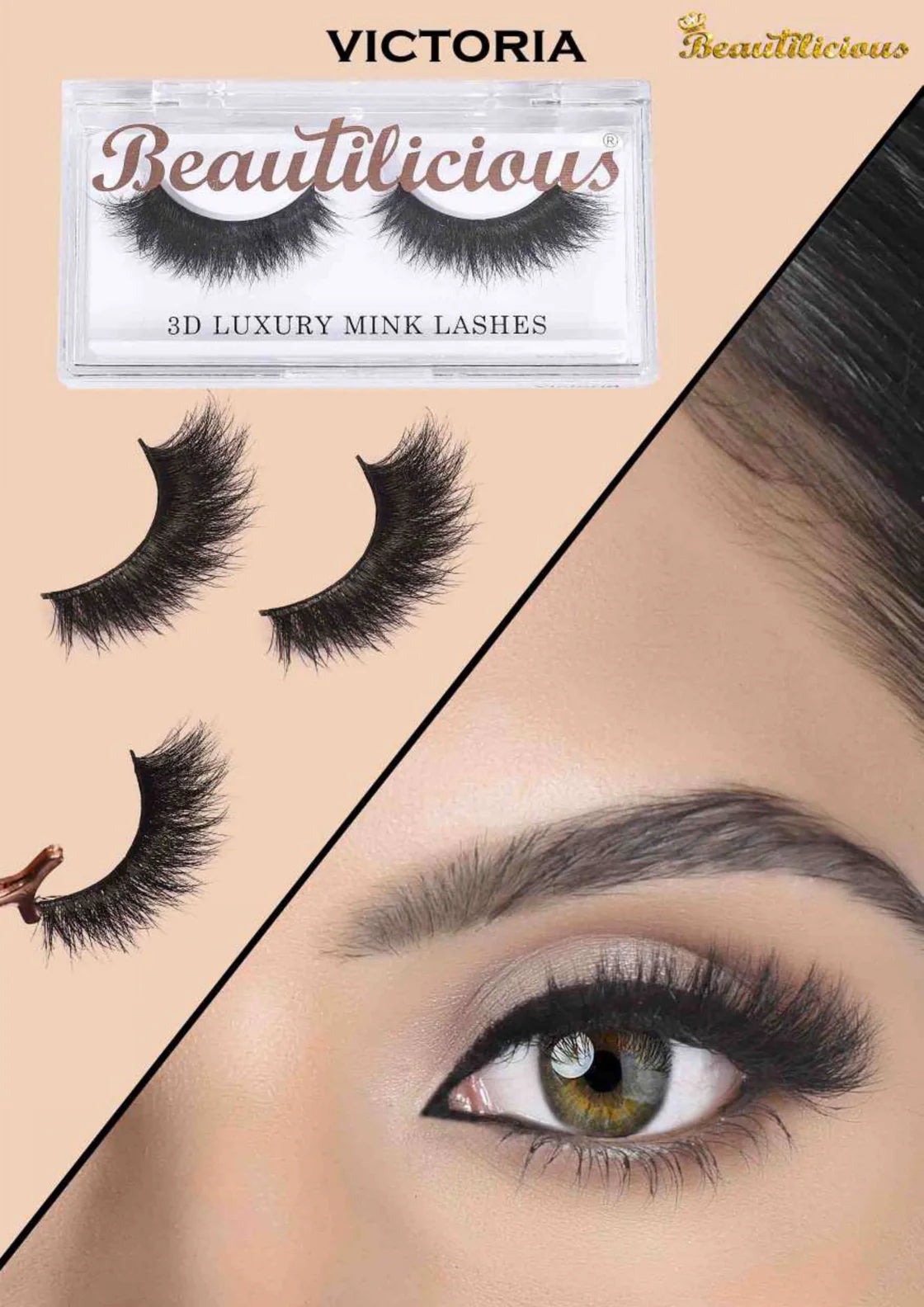 Beautilicious - Mink Eyelash - Victoria