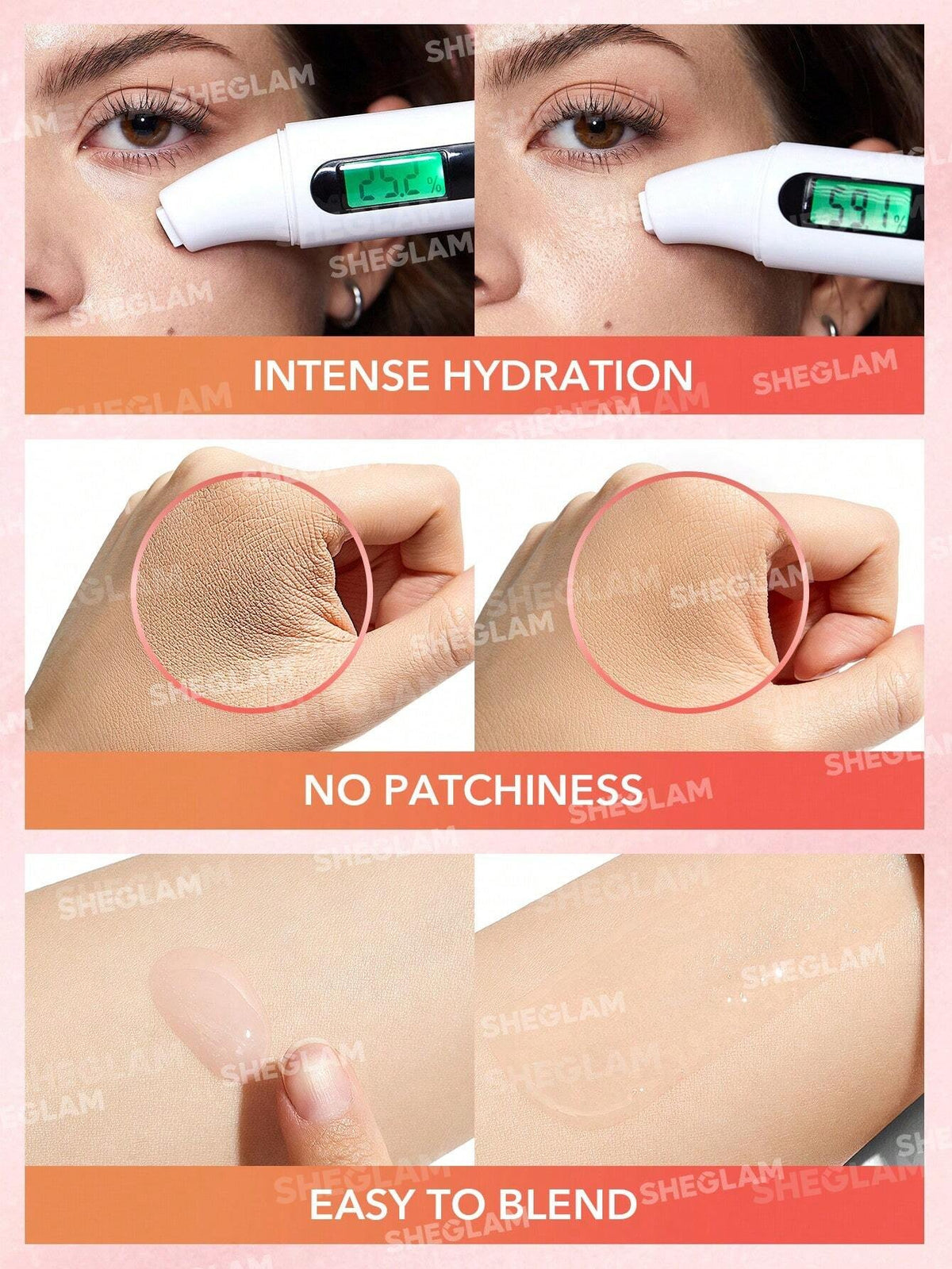SheGlam - Melon Melt Niacinamide Serum Primer