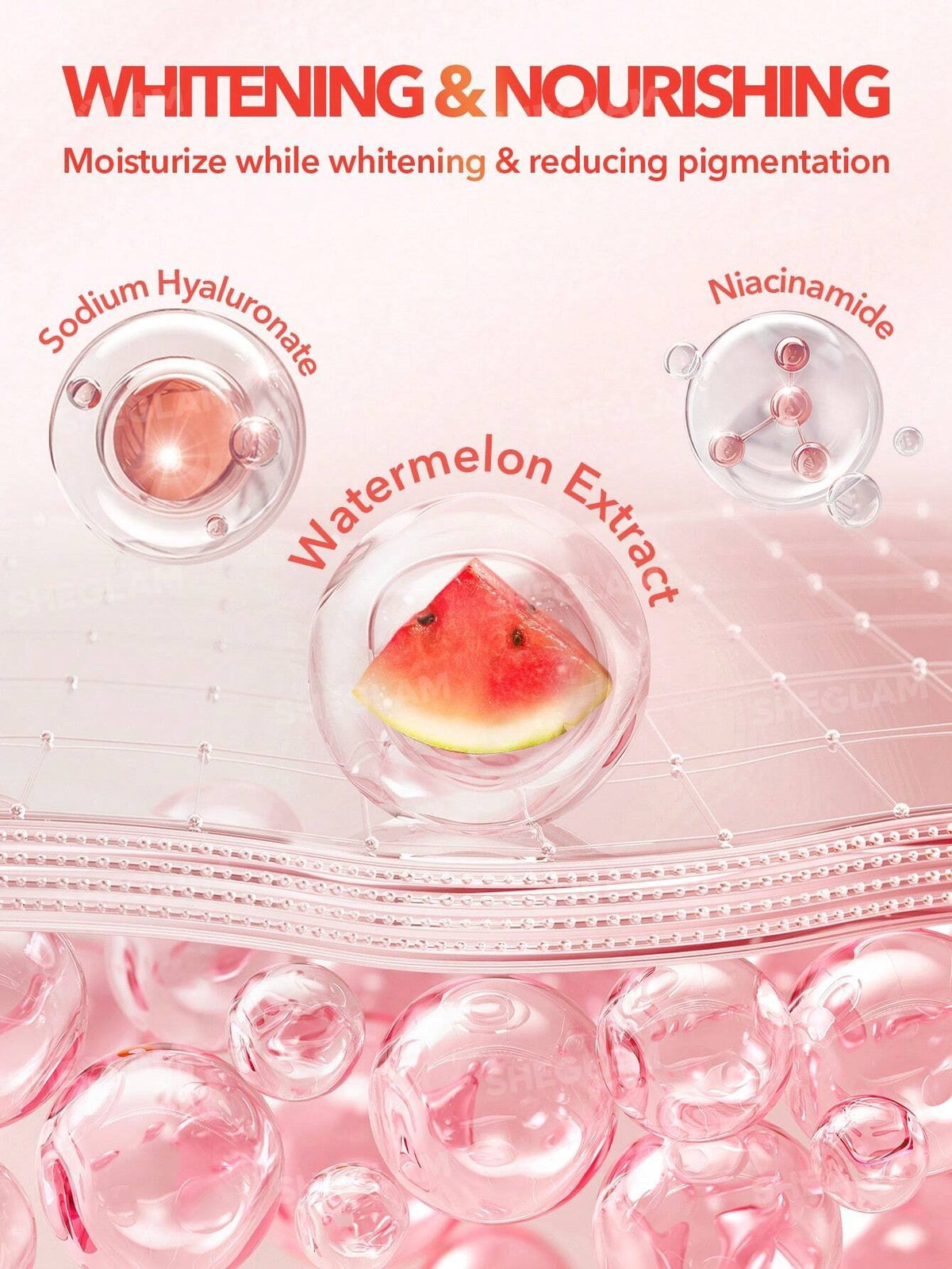 SheGlam - Melon Melt Niacinamide Serum Primer