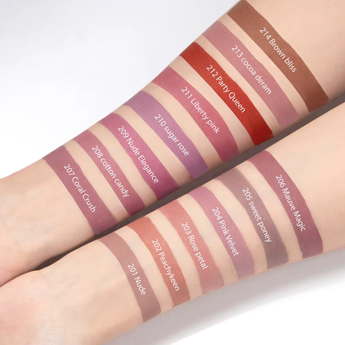 Variant: 213 Cocoa Deram | Ferrarucci - Power Stay Ink Lipstick
