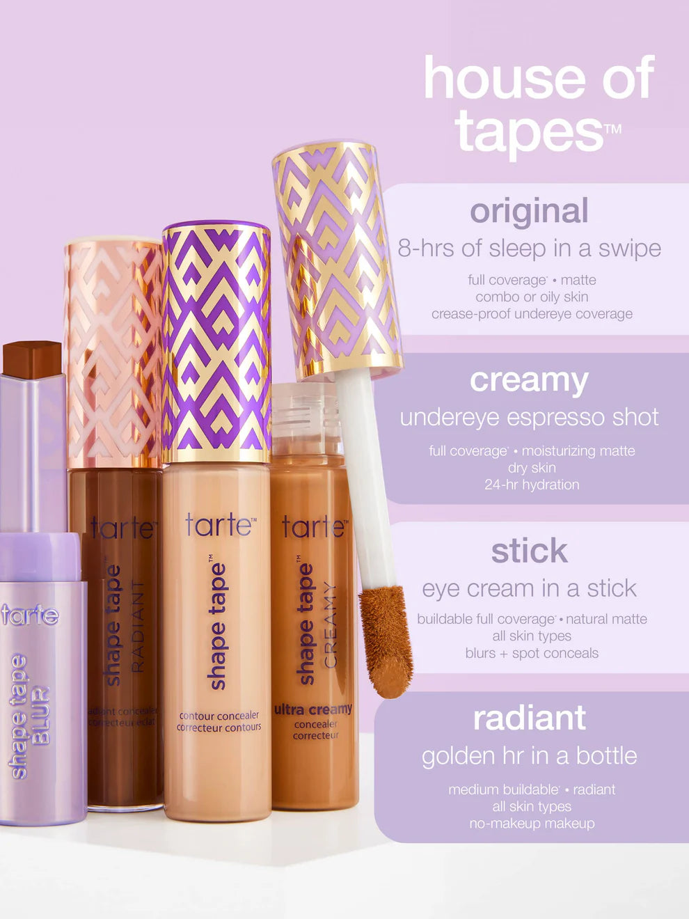 Variant: 48G tan-deep golden | Tarte - shape tape™ concealer