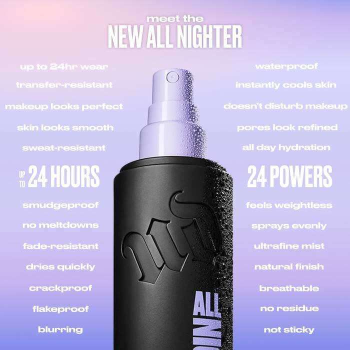 Urban Decay - All Nighter Waterproof Makeup Setting Spray  (118ML)