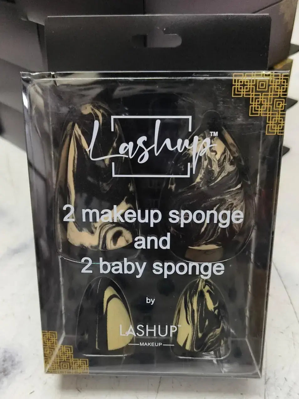 Lashup 2 Makeup Sponge & 2 Baby Sponge