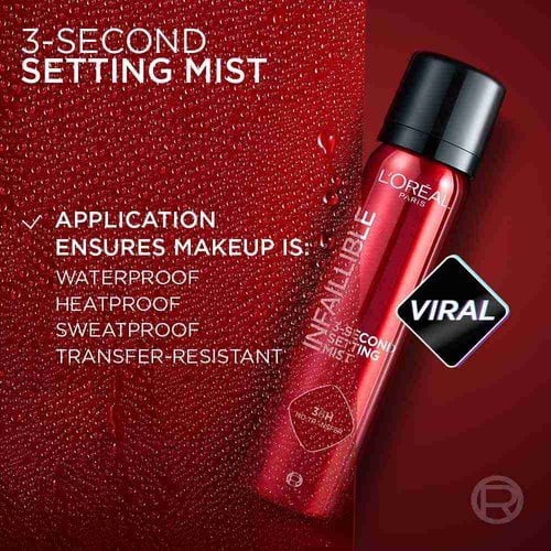 L'OREAL PARIS INFAILLIBLE 3 Second Setting Mist