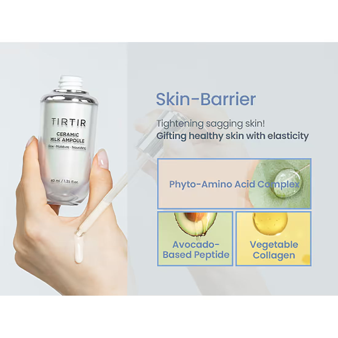 TIRTIR Ceramic Milk Ampoule (40 ml)