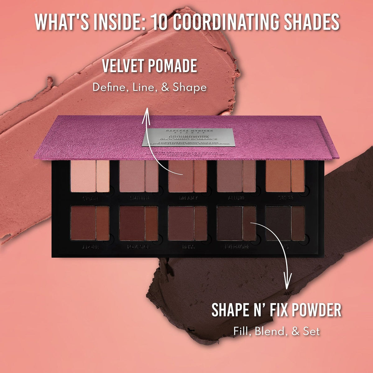 Danessa Myricks - Groundwork Palette Blooming Romance