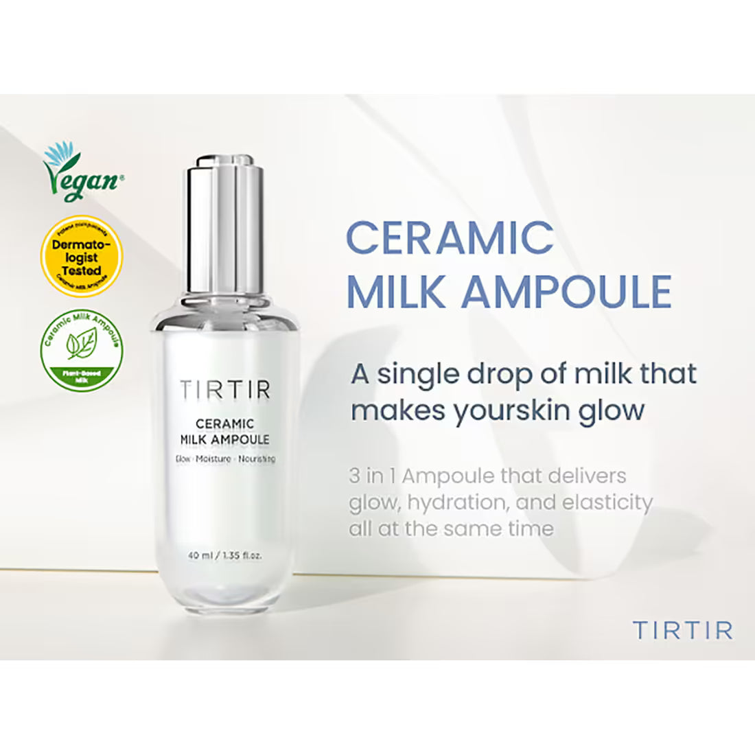 TIRTIR Ceramic Milk Ampoule (40 ml)